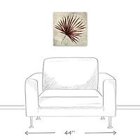 Fan Palm 16" x 16" Canvas Wall Art