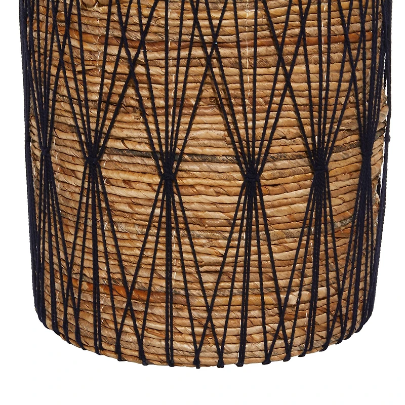Brown Banana Leaf Storage Basket Set