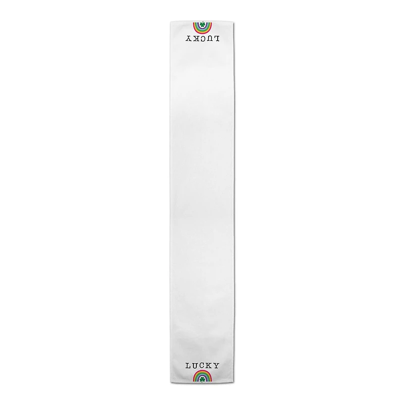 Lucky Rainbow 2 16" x 90" Poly Twill Table Runner