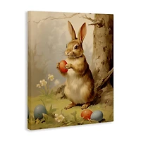 Stupell Industries Easter Bunny in Nature Canvas Wall Art