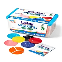 Hand2mind® Rainbow® Angle Circles, 24ct.