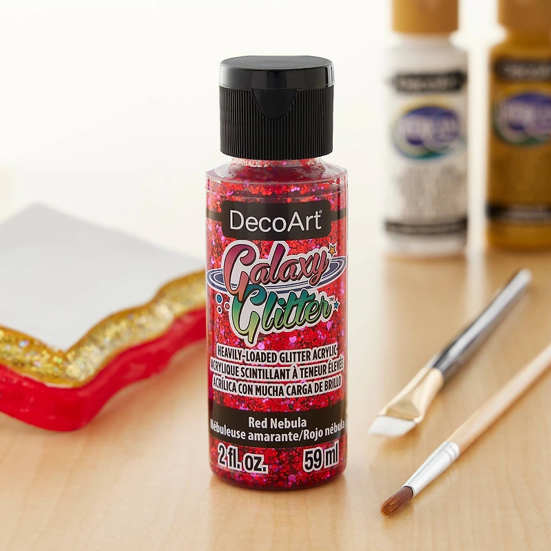 12 Pack: DecoArt® Galaxy Glitter™ Acrylic Paint