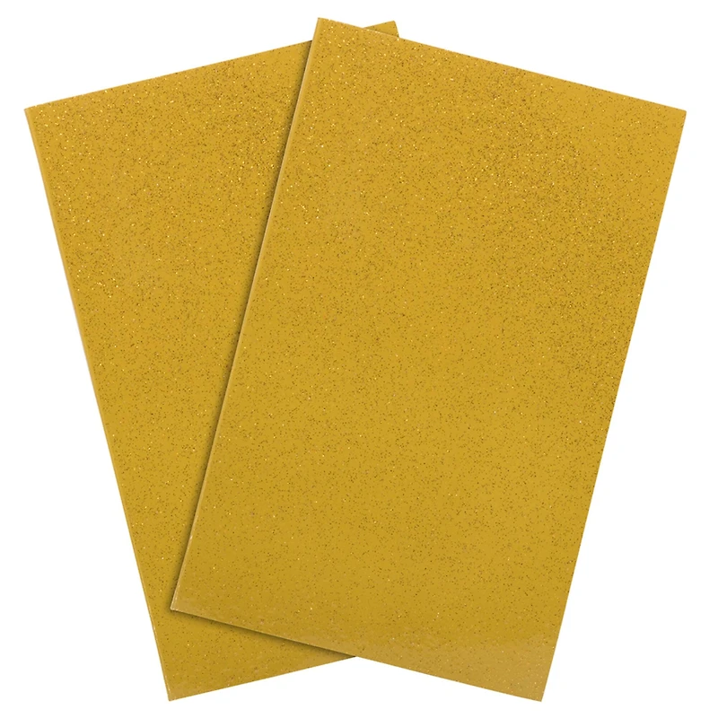 JAM Paper Glitter Kraft Pocket Journal