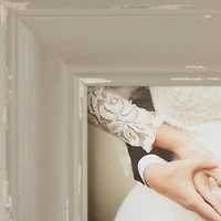 DII® Antique Stone Distressed 8" x 10" Farmhouse Picture Frame