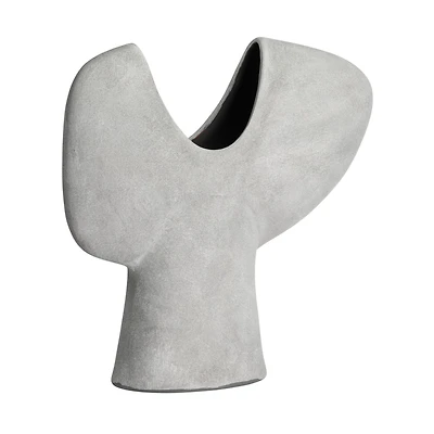 Hello Honey® 16" Modern Terra Cotta Abstract Vase