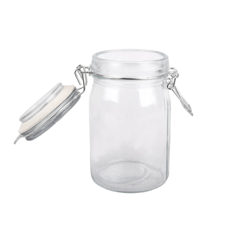 Round Glass Jar with Latch by Ashland®