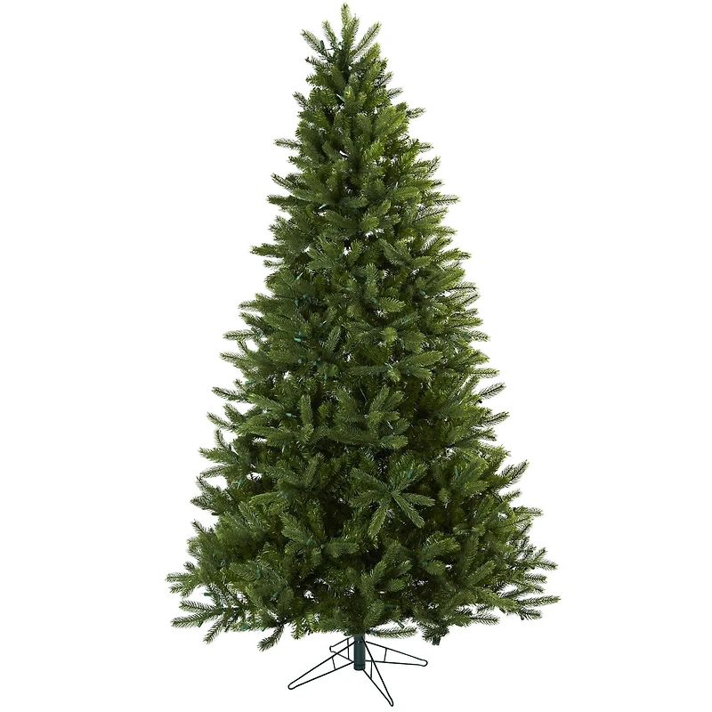 7.5ft. Pre-Lit Rembrandt Artificial Christmas Tree, Clear Lights