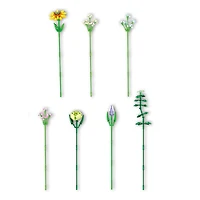 Contixo BK04 Sunflower Bouquet Floral Collection Building Block Set