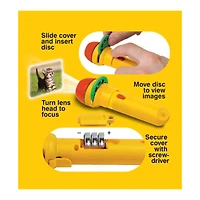 Brainstorm Toys Funny Animals Torch & Projector