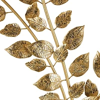 Gold Metal Leaf Metallic Wall Décor
