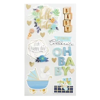 Blue Hello Baby Stickers by Recollections™