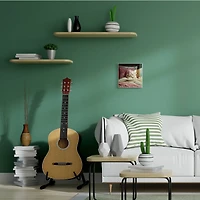 Stupell Industries Bunny Rabbit Resting in Bed Off-White Pink, 12" x 12"