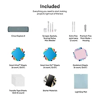 Cricut Explore® 4 in Sage & Essentials Bundle