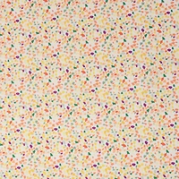 SINGER Orange Party Confetti Cotton Fabric