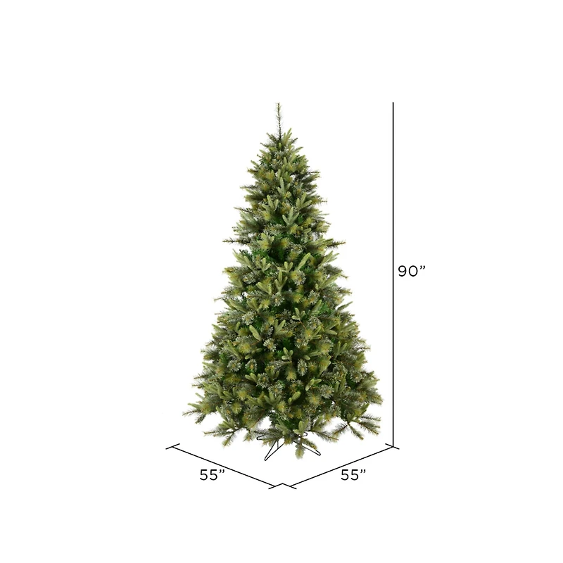 7.5ft. Unlit Cashmere Pine Artificial Christmas Tree