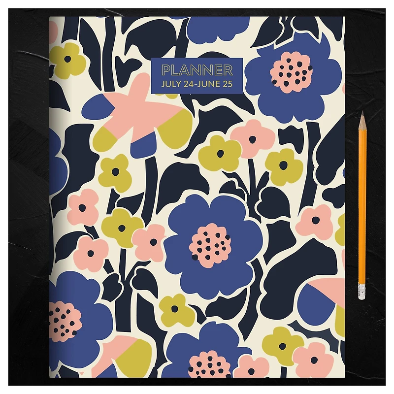 TF Publishing 2024-2025 Large Mod Flowers Monthly Planner