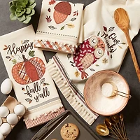 DII® Thanksgiving Cozy Picnic Plaid Dishtowel Set