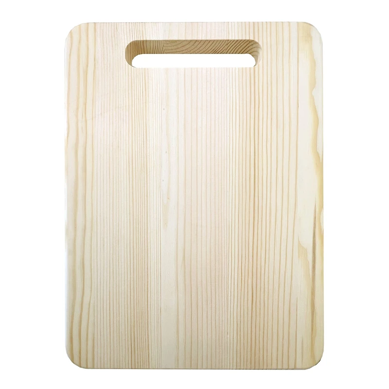 13" Unfinished Wood Cutting Board