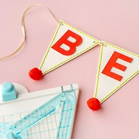 We R Memory Keepers Banner Punch Board