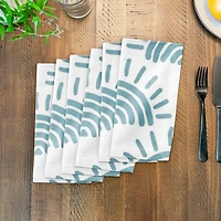 Sun Print Cotton Twill Napkin