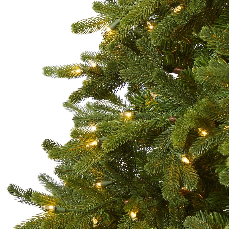 7.5ft. Pre-Lit Washington Fir Artificial Christmas Tree with Clear Lights