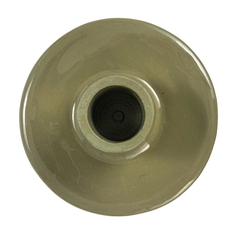 Hello Honey® 9" Enameled Decorative Metal Taper Candle Holder