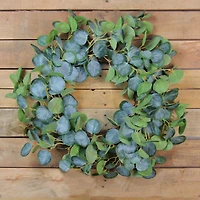 20" Eucalyptus Leaves Spring Wreath