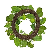 24'' Rose and Apples Wreath