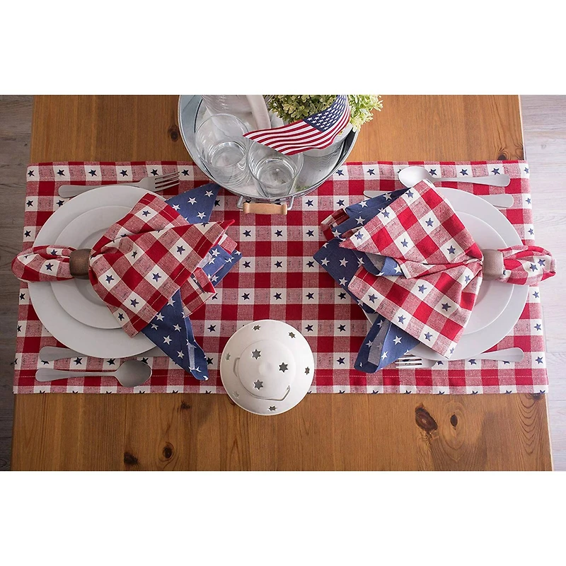 DII® Star Check Napkin, 6ct.