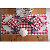 DII® Star Check Napkin, 6ct.