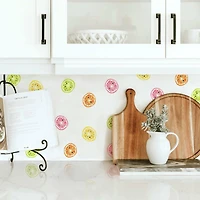 RoomMates Jane Dixon Citrus Fruit Peel & Stick Wall Decals