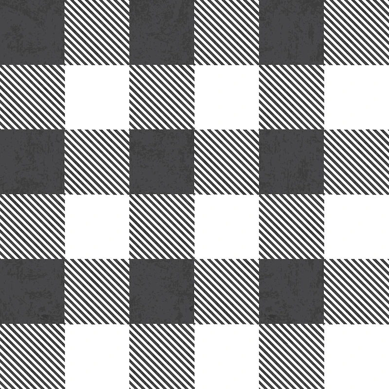 Black & White Fabric Strips by Loops & Threads®