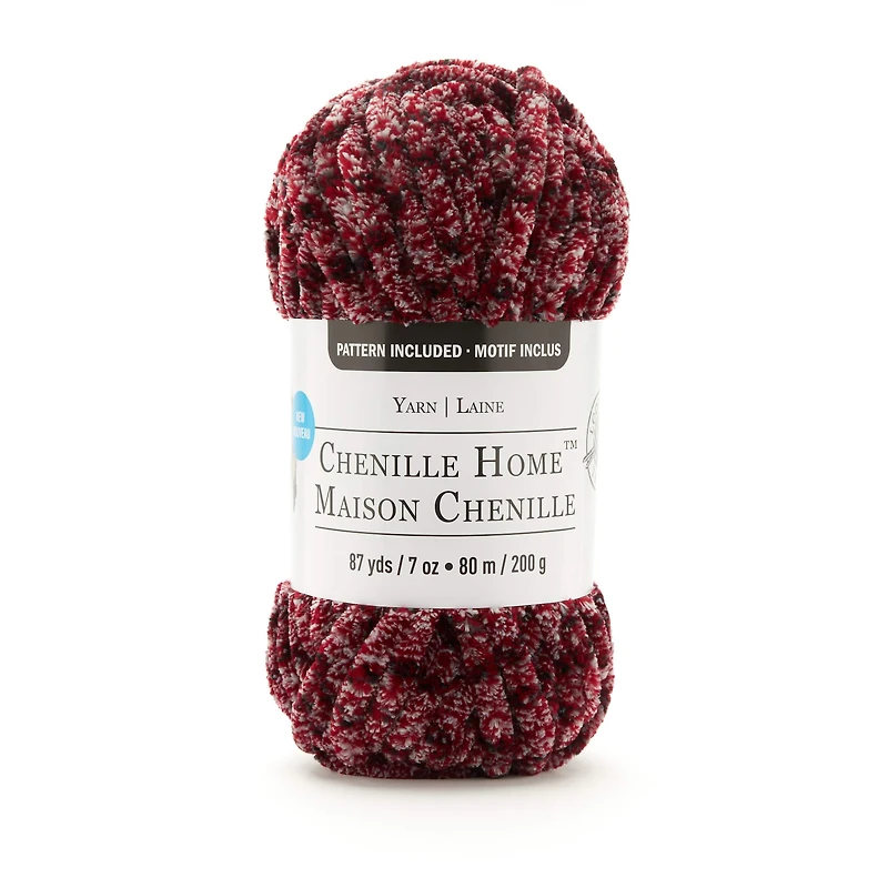 12 Pack: Chenille Home™ Tweed Yarn by Loops & Threads™