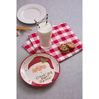 DII® 8" Ceramic Cookies for Santa Plate