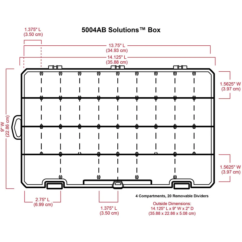 ArtBin® 14'' x 9'' Solutions™ Box