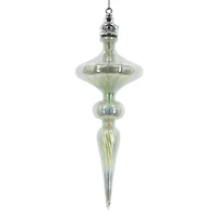 8.75" Iridescent Finial Glass Ornament by Ashland®