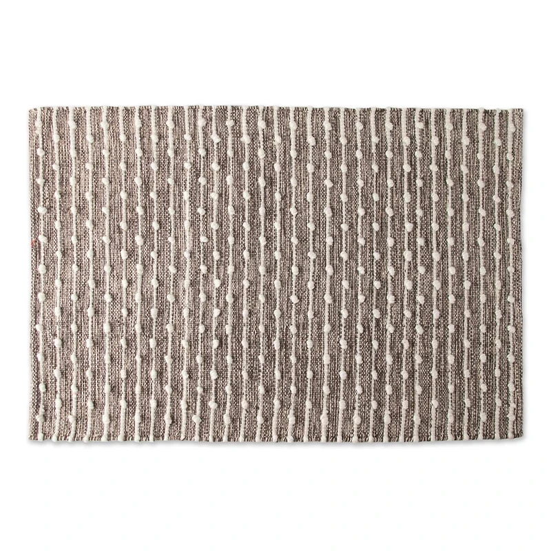 DII® Stone Recycled Cotton Loop Rug, 2ft. x 3ft.