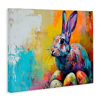 Stupell Industries Easter Joy Abstract Canvas Wall Art