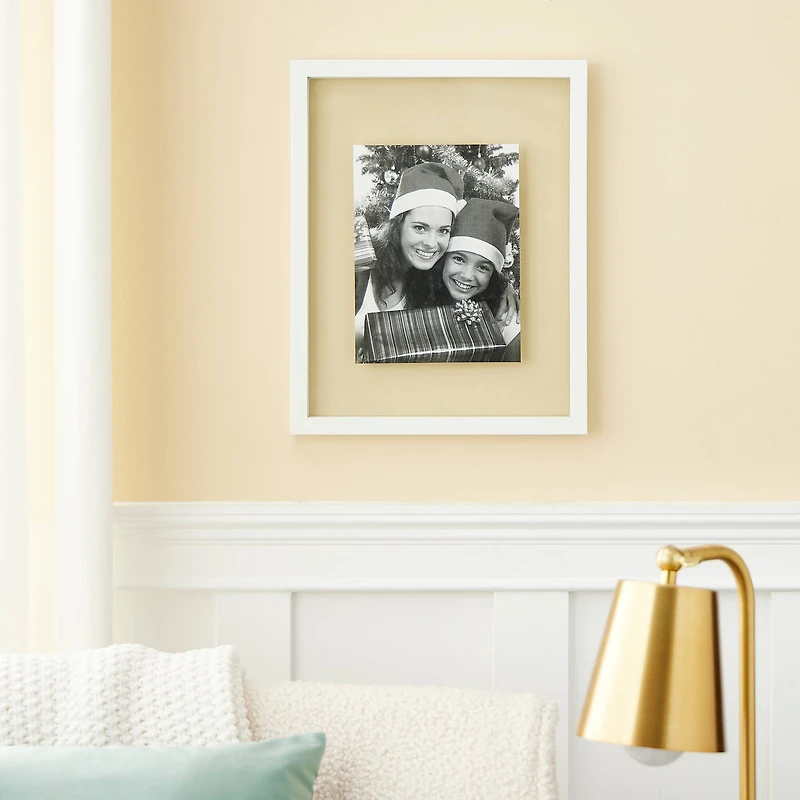 11" x 14" White Float Frame by Studio Décor®