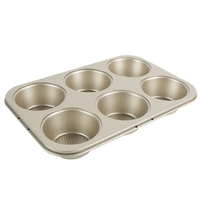 Kitchen Details Pro Series 6 Cup Muffin Pan with Diamond Base
