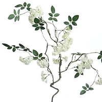 36" White Snowball Branch Stem by Ashland®