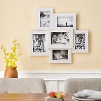 6 Opening White Collage Frame by Studio Décor®
