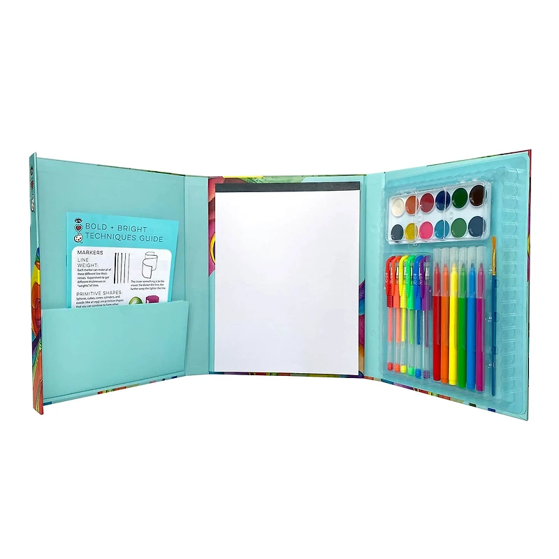 Bright Stripes Bold & Bright Mash Up Art Set