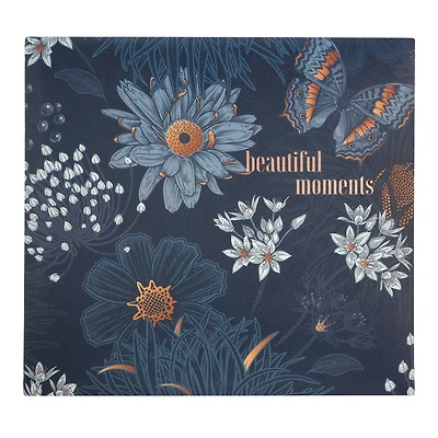 12" x 12" Navy Flower Scrapbook Album by Recollections™