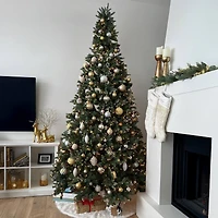 10ft. Pre-Lit Real Touch™ Slim Granville Fraser Fir Artificial Christmas Tree, Clear Lights