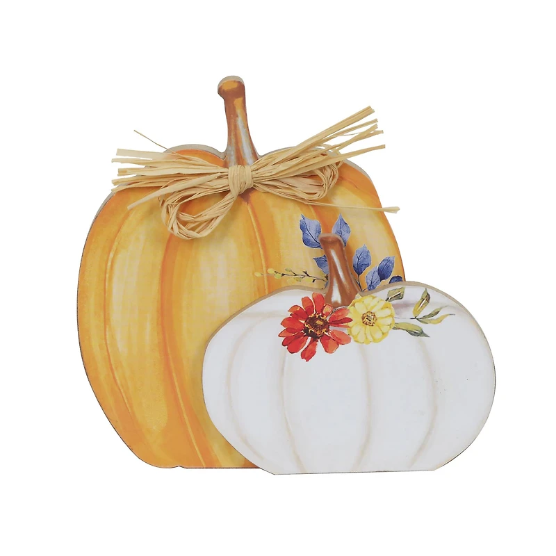 7" Double Pumpkin Tabletop Décor by Ashland®