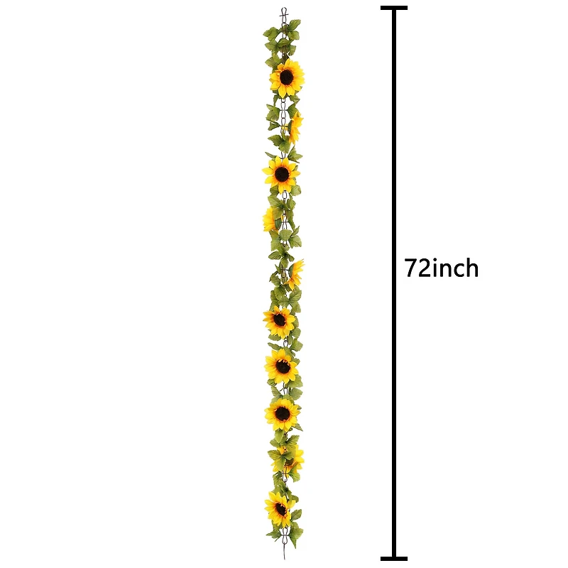 6ft. Yellow Sunflower Chain Garland by Ashland®