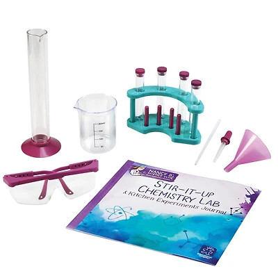Educational Insights Nancy B's Science Club Science Club Stir-It-Up Chemistry Lab & Kitchen Experiments Journal