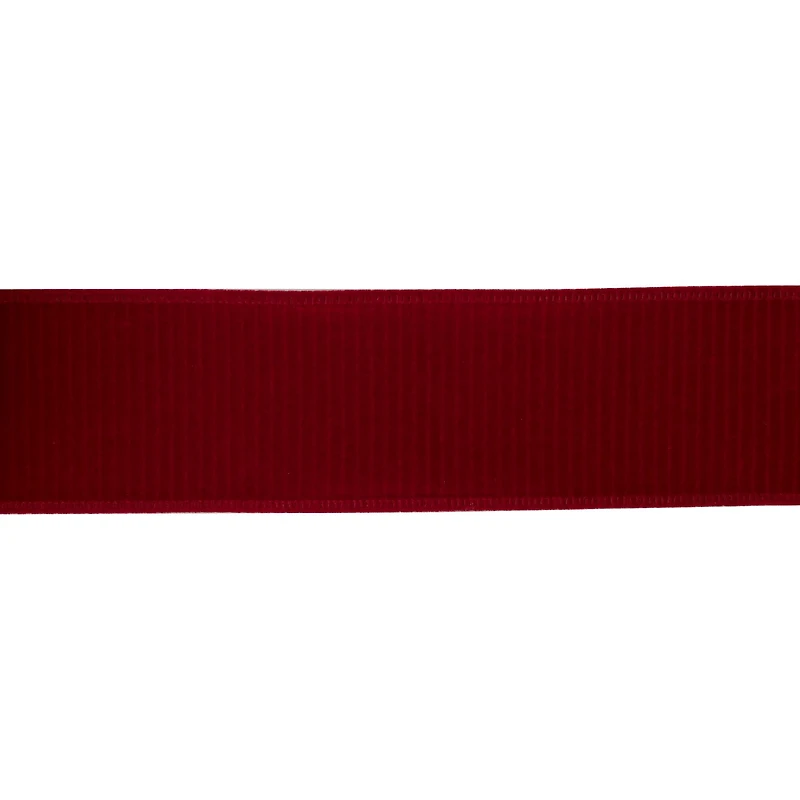 2.5" x 60ft. Burgundy Crinkle Velvet Wired Jumbo Ribbon by Celebrate It®