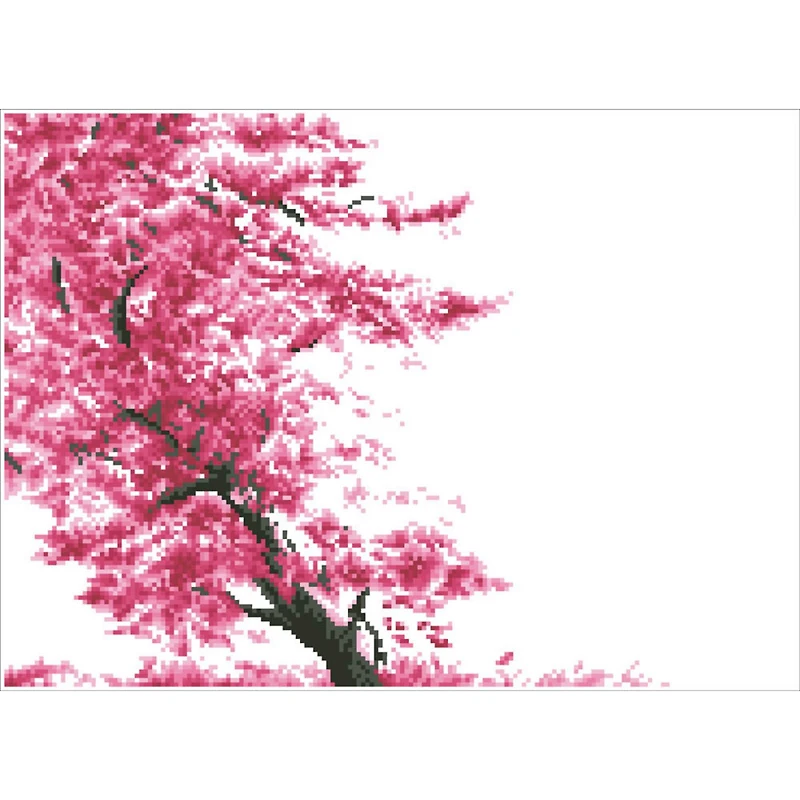 Diamond Dotz® Cherry Blossom Mountain Diamond Painting Kit